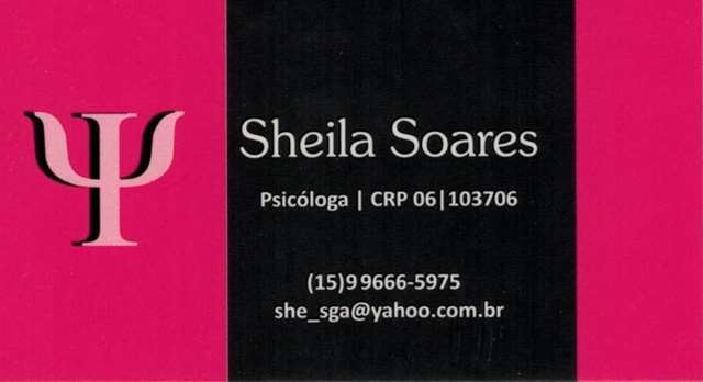 "Clínica de Psicologia Sheila Soares"