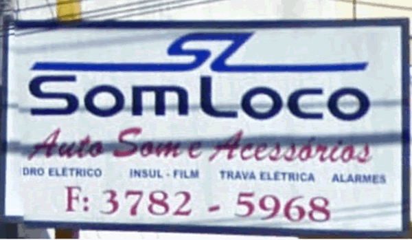 "Somloco Auto Som e Acessórios"