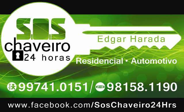 "Chaveiro S.O.S 24 hrs"