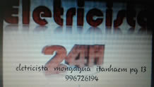 ELETRICISTA 24 HORAS MONGAGUA ITANHAEM PG 13 996726194 foto 2