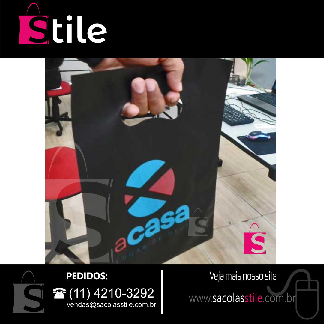 Sacolas Stile - Embalagens Personalizadas foto 2