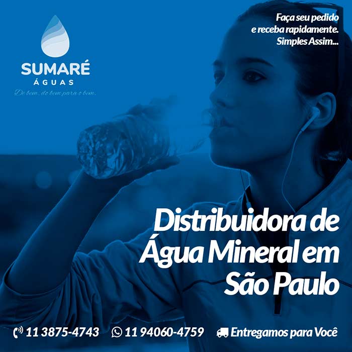 "Sumaré Águas – Distribuidora de Água Mineral em São Paulo"