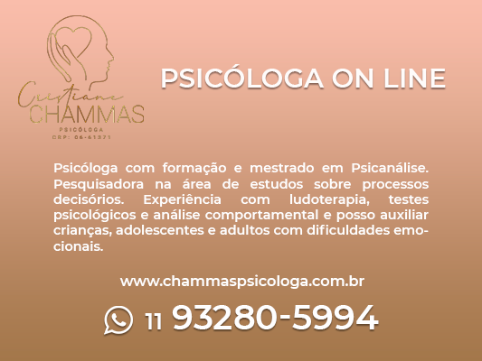 "Cristiane Chamas Psicóloga"