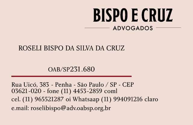 Imagens do ADVOCACIA BISPO E CRUZ, bairro Vila Pires - Santo Andr