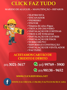 Imagens do CLICK REPAROS EXPRESS, bairro Jardim Simus - Sorocaba