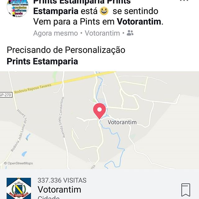 Imagens do Prints Estamparia e Confeces, bairro Centro - Votorantim