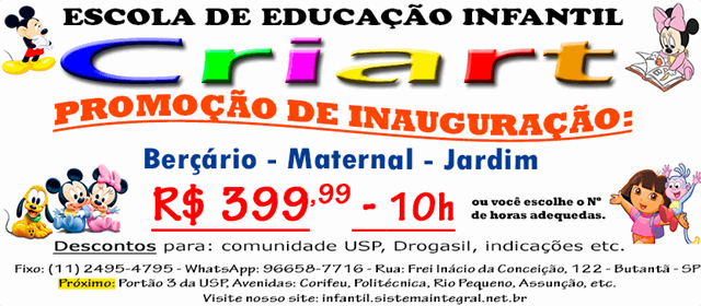 Imagens do Integral Criart, bairro Butant